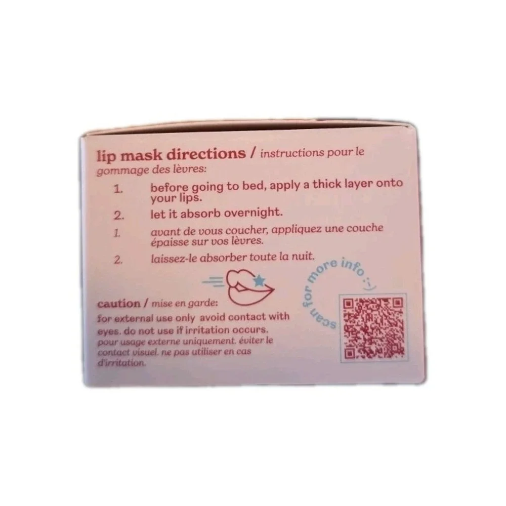 Jubel Naturals Treatment Lip Mask Vanilla Cherry 20 g / 0.7 oz Vegan All Natural